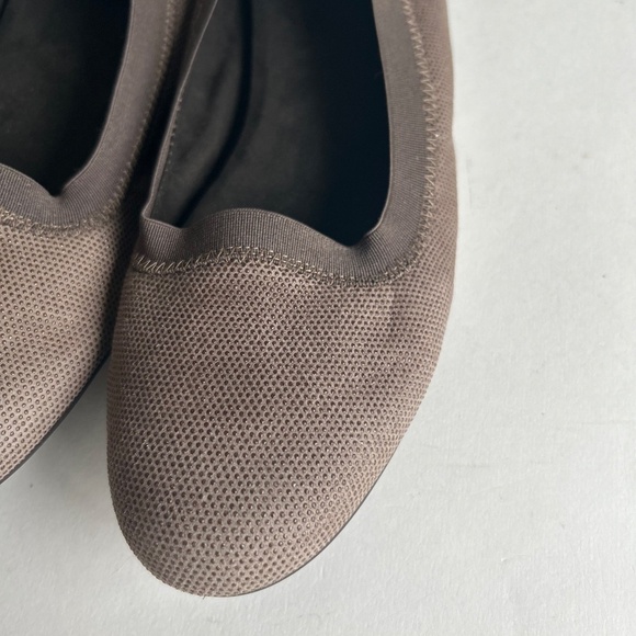 Stuart Weitzman Brown Genuine Leather Ballet Flats size 8.5 - Picture 7 of 16